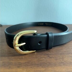 J. Crew Black Belt